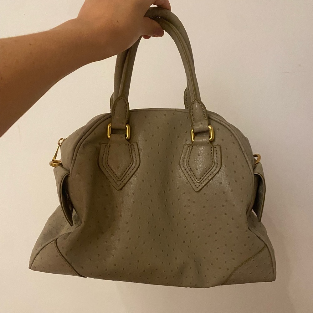 Marc By marc Jacobs Bowling ostrich bag